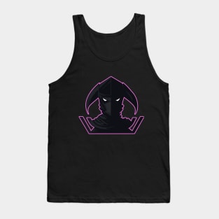 see the silence (Pink out line) Tank Top